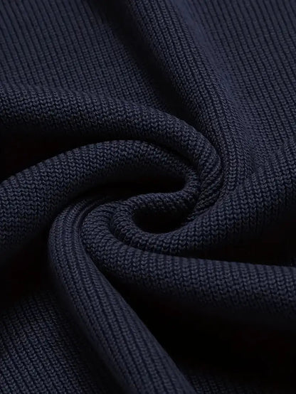 VogeLuxe | Men’s Smooth-Knit V-Neck Sweater 2