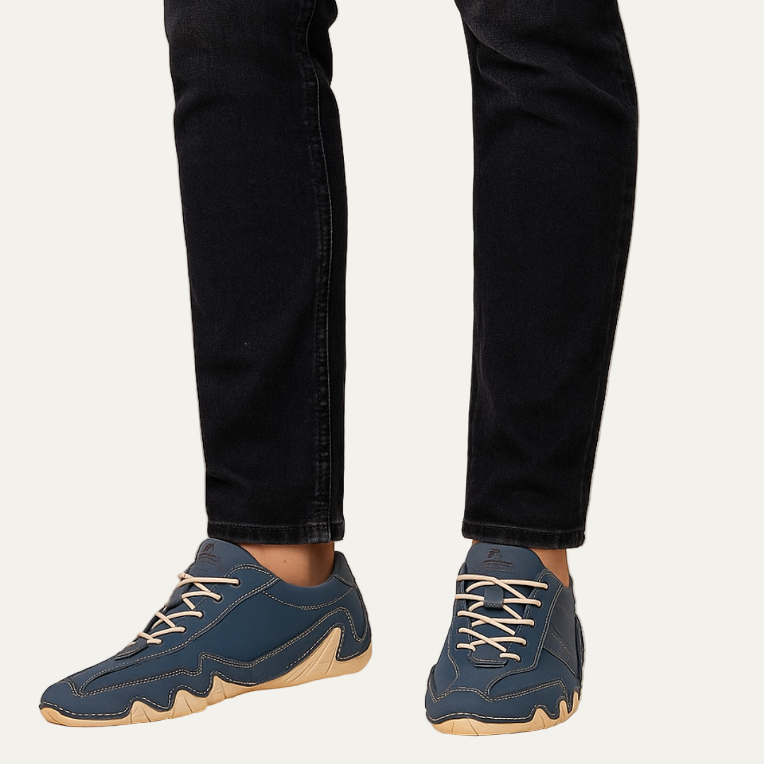 VogeLuxe | Men’s Smooth Leather Casual Sneaker 1