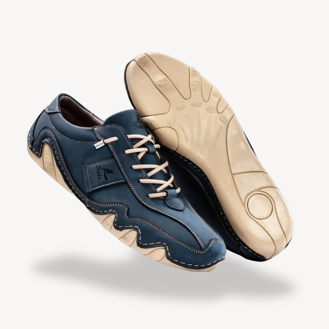 VogeLuxe | Men’s Smooth Leather Casual Sneaker 3