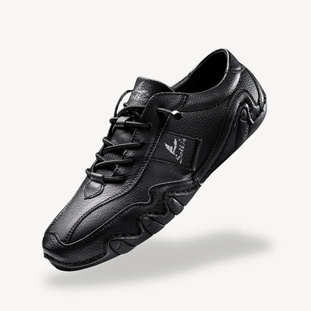 VogeLuxe | Men’s Smooth Leather Casual Sneaker 5
