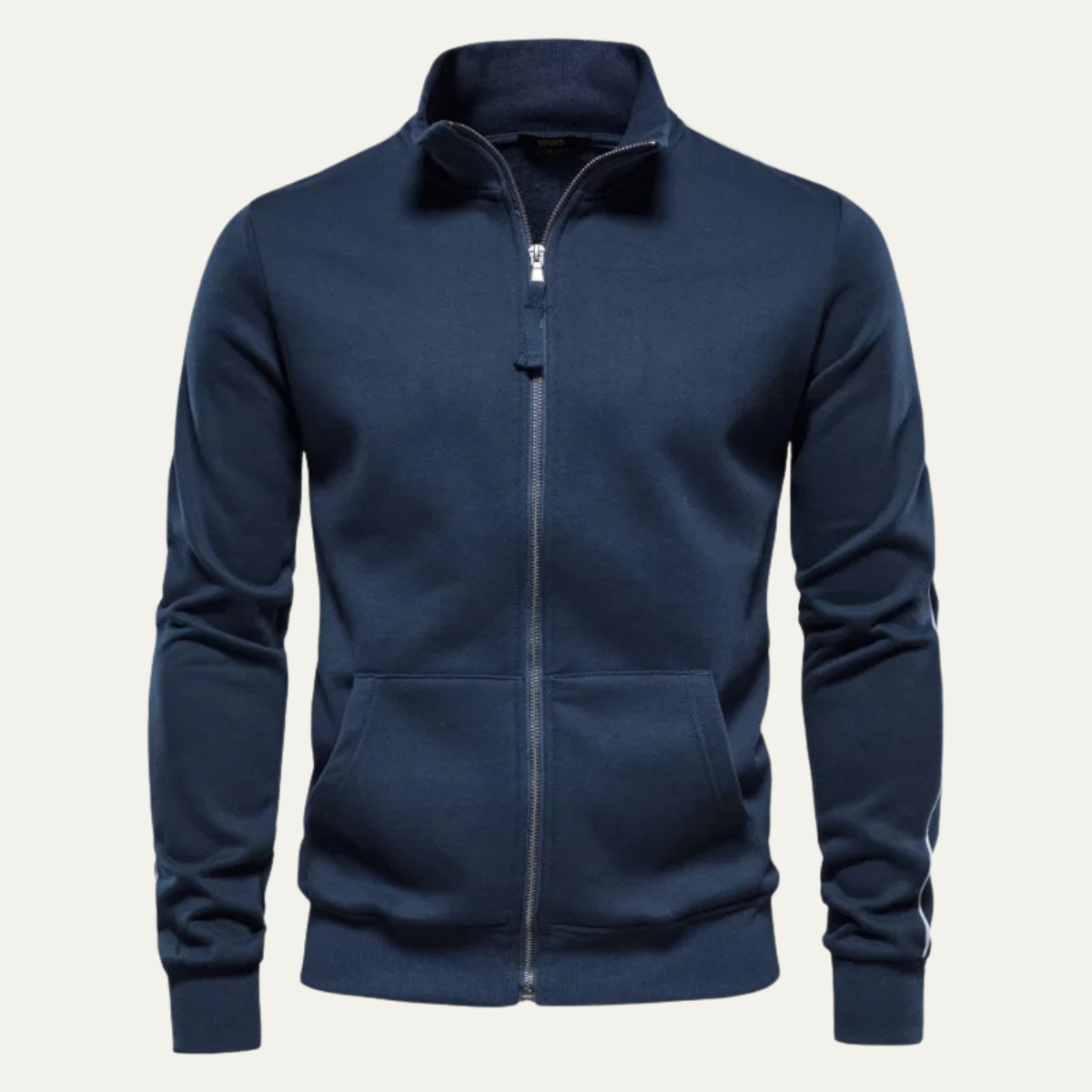 VogeLuxe | Men’s Smooth Shell Full Zip Jacket 0