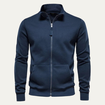 VogeLuxe | Men’s Smooth Shell Full Zip Jacket 0