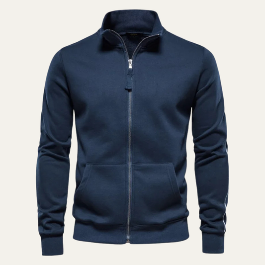 VogeLuxe | Men’s Smooth Shell Full Zip Jacket 0