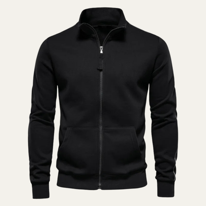 VogeLuxe | Men’s Smooth Shell Full Zip Jacket 11