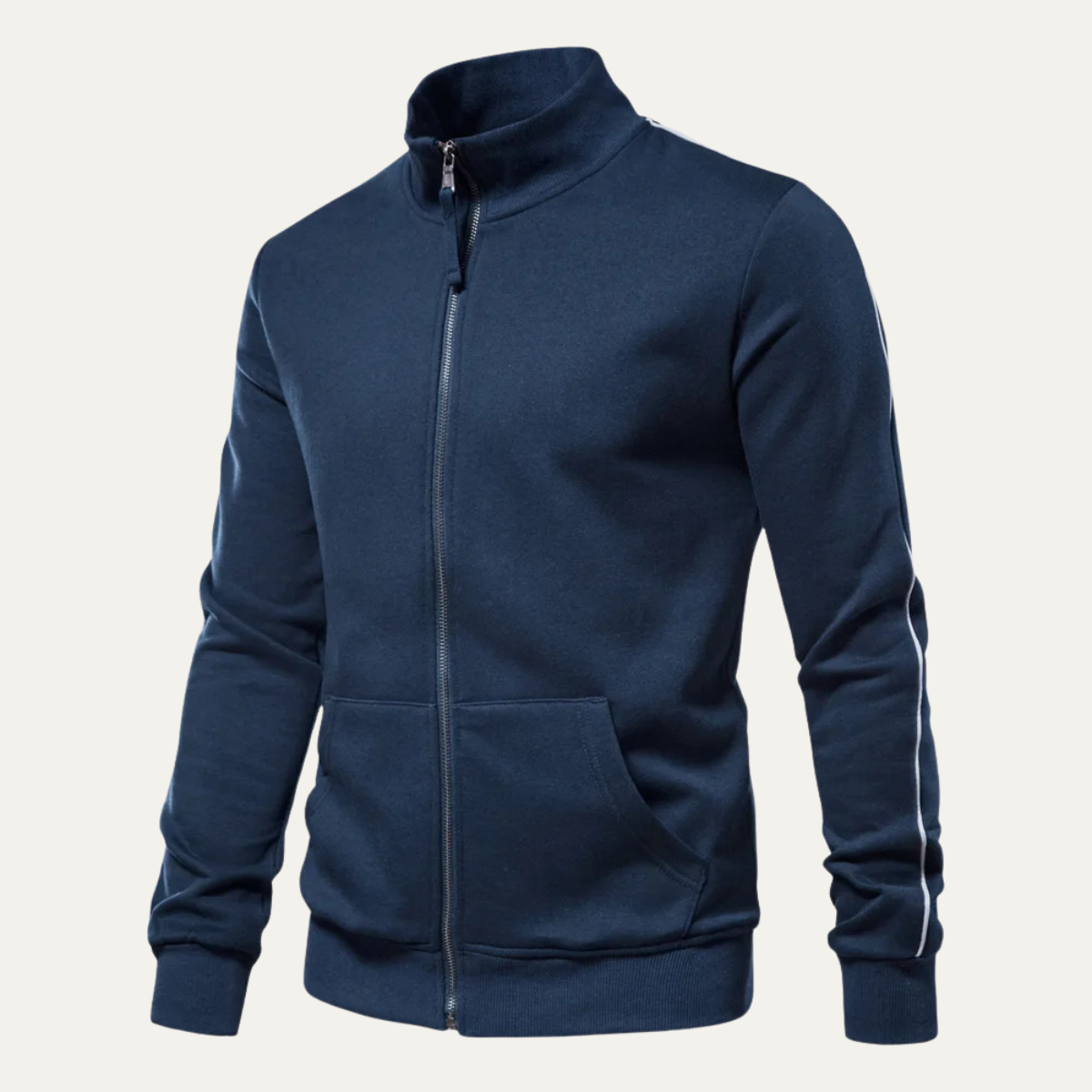 VogeLuxe | Men’s Smooth Shell Full Zip Jacket 2