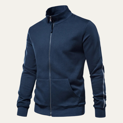 VogeLuxe | Men’s Smooth Shell Full Zip Jacket 2