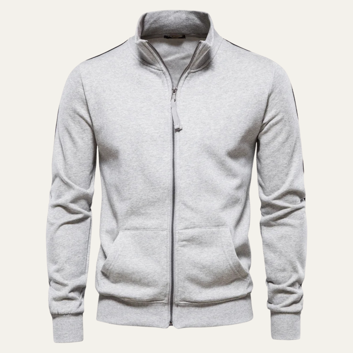 VogeLuxe | Men’s Smooth Shell Full Zip Jacket 9