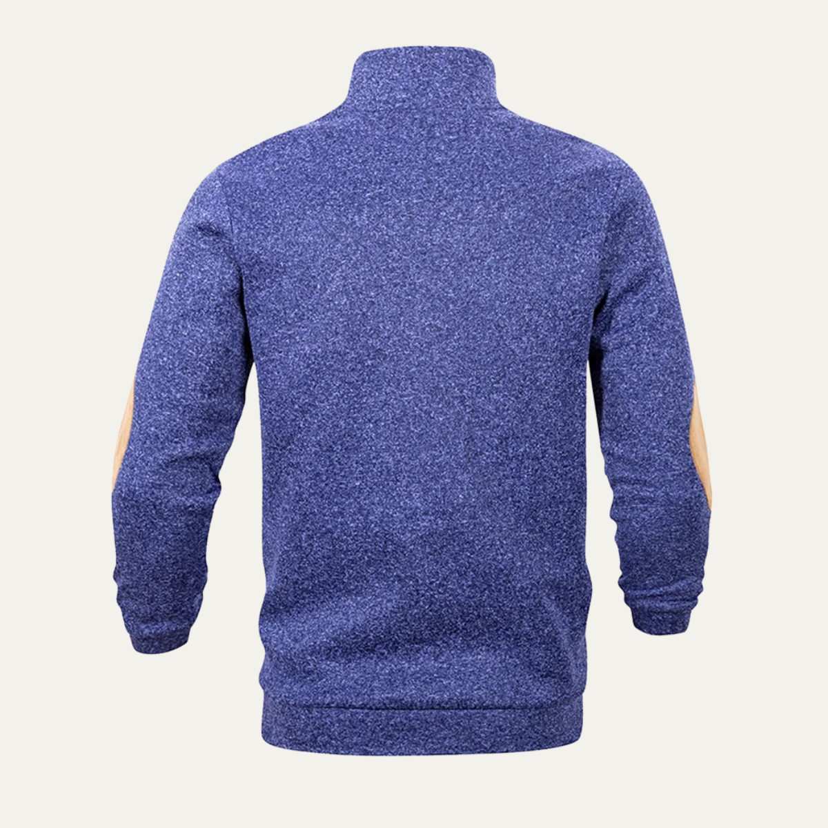 VogeLuxe | Men’s Snap Placket Mock Neck Sweatshirt 4