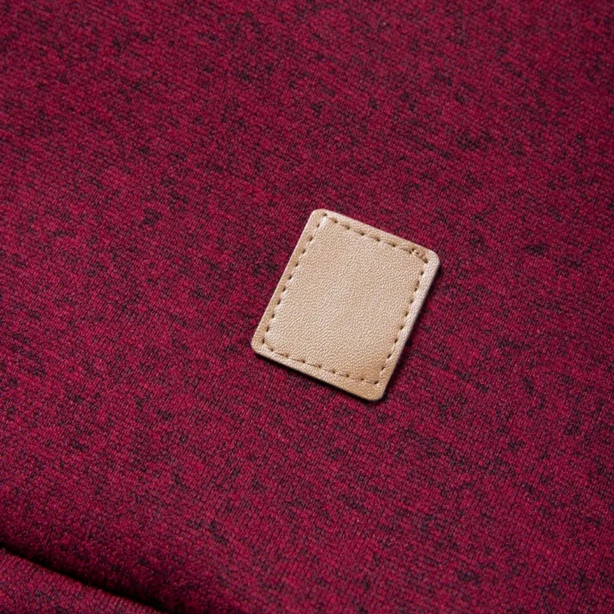 VogeLuxe | Men’s Snap Placket Mock Neck Sweatshirt 7