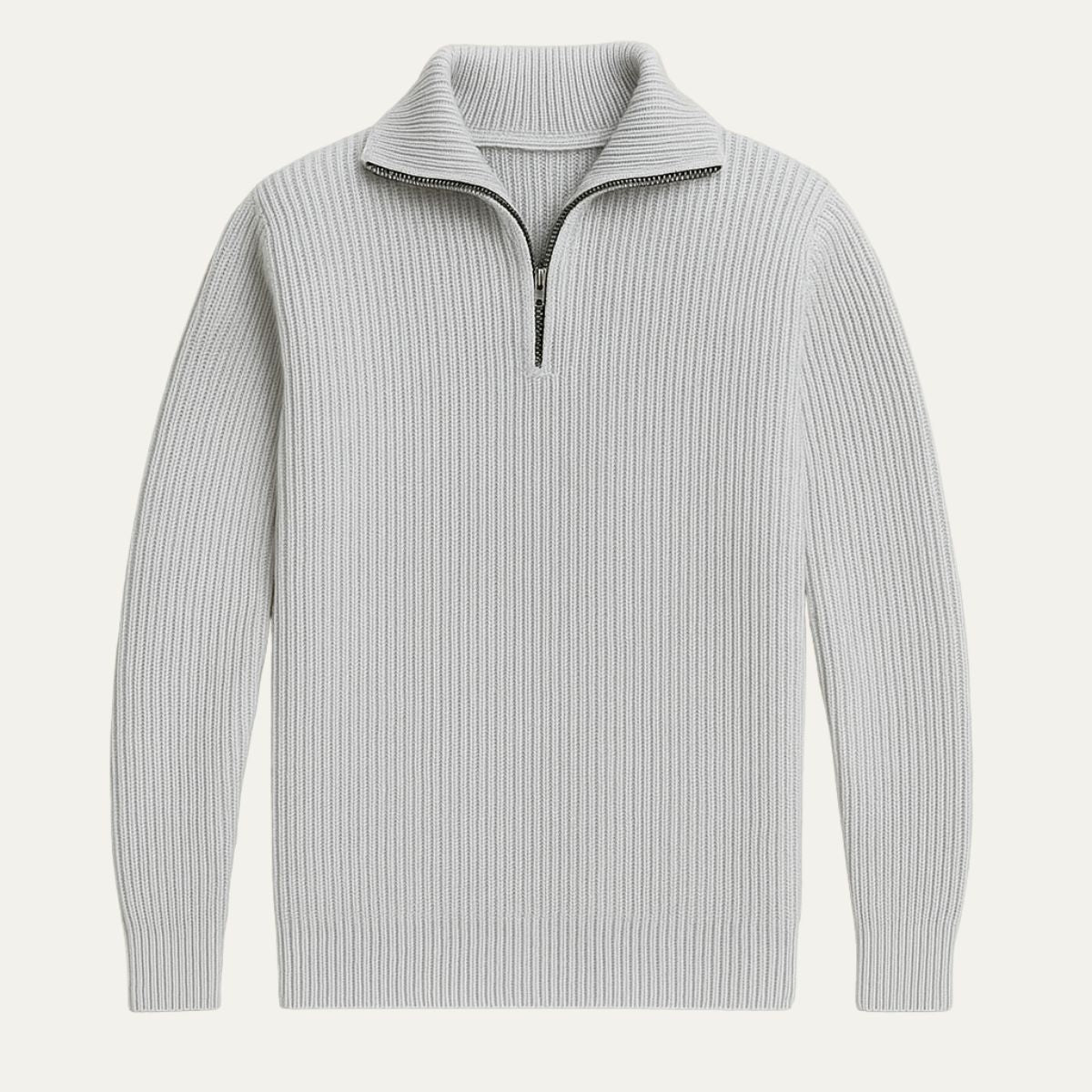VogeLuxe | Men’s Sophisticated Ribbed Pullover 6