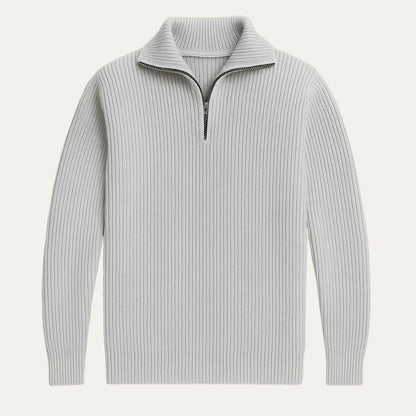 VogeLuxe | Men’s Sophisticated Ribbed Pullover 6