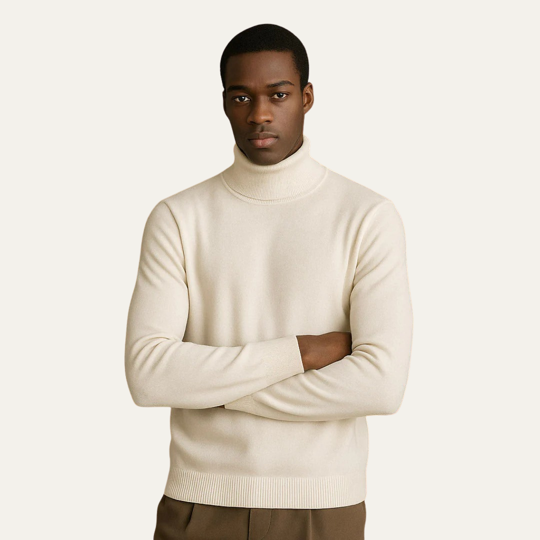 VogeLuxe | Men’s Sophisticated Turtleneck Sweater 0