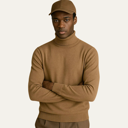 VogeLuxe | Men’s Sophisticated Turtleneck Sweater 2