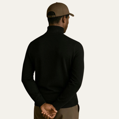 VogeLuxe | Men’s Sophisticated Turtleneck Sweater 3