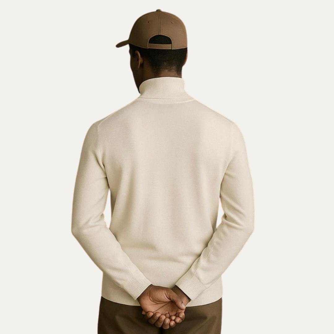 VogeLuxe | Men’s Sophisticated Turtleneck Sweater 4