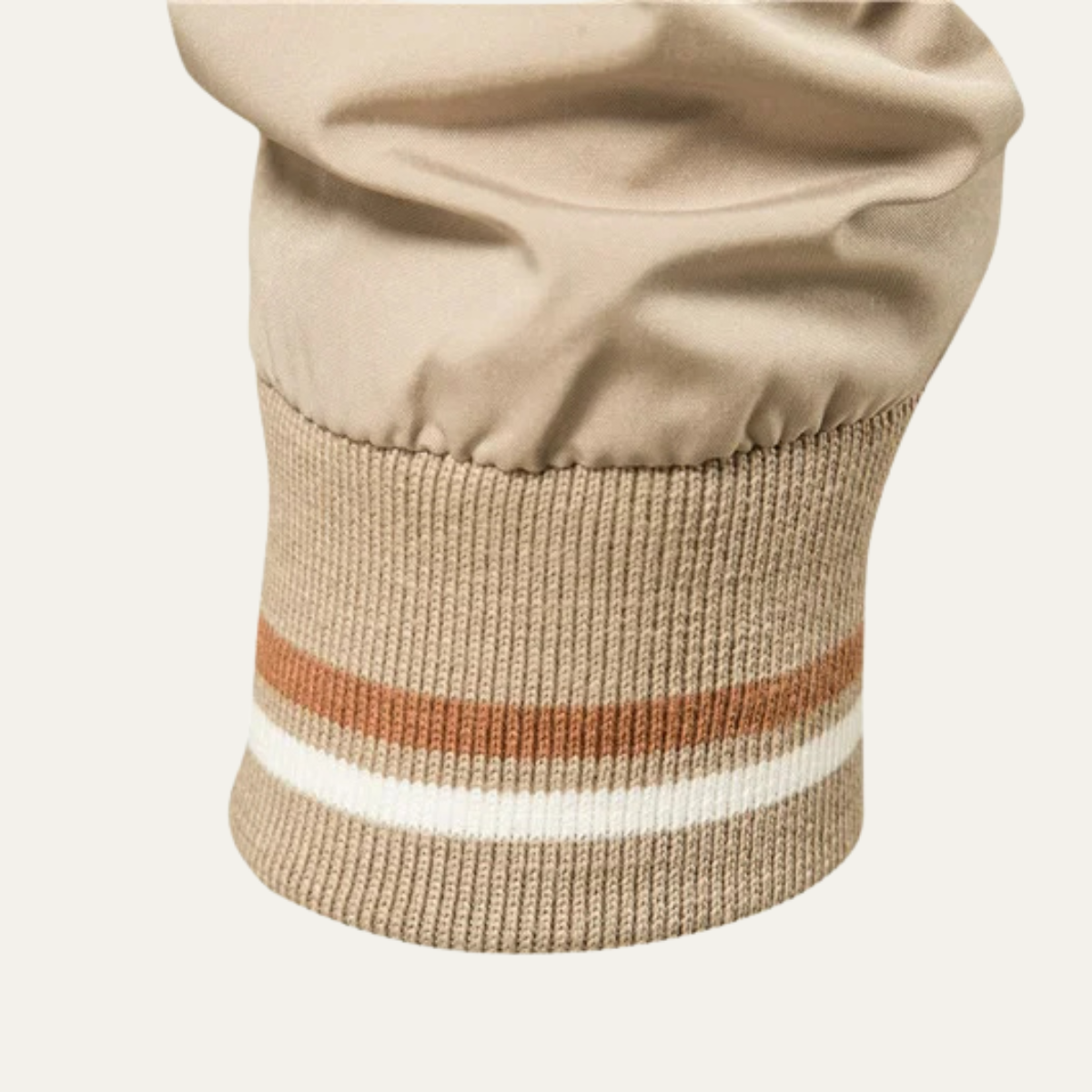 VogeLuxe | Men’s Sporty Striped Bomber Jacket 5