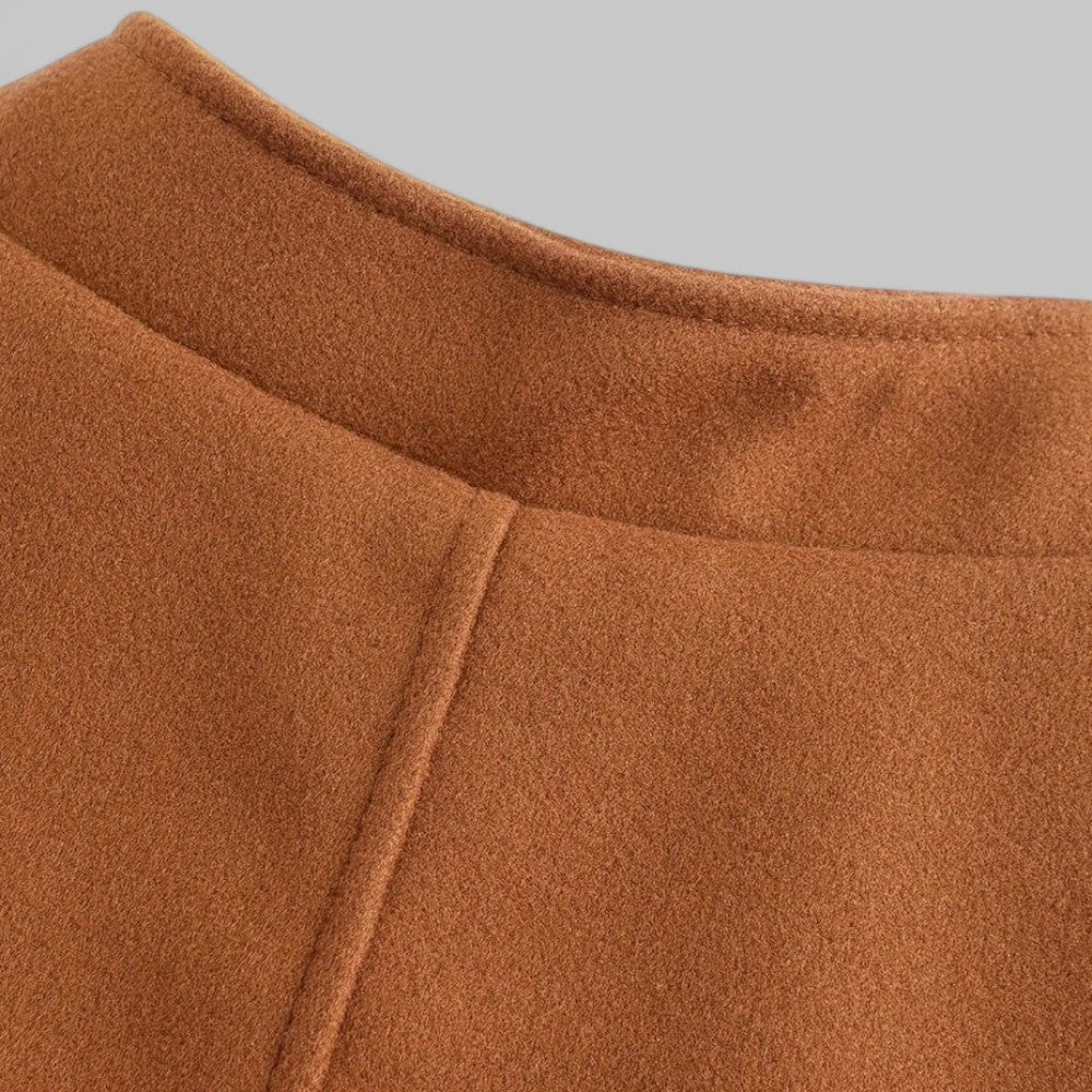 VogeLuxe | Men’s Stand Collar Short Overcoat 4