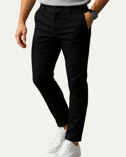 VogeLuxe | Men’s Straight-Leg Casual Chino Pants 4