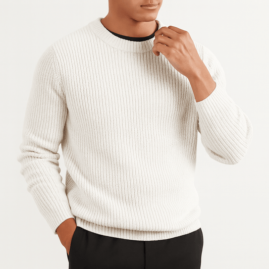 VogeLuxe | Men’s Striped Cashmere Sweater 0