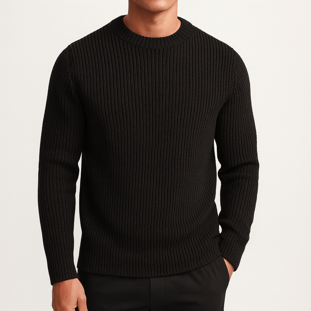 VogeLuxe | Men’s Striped Cashmere Sweater 1
