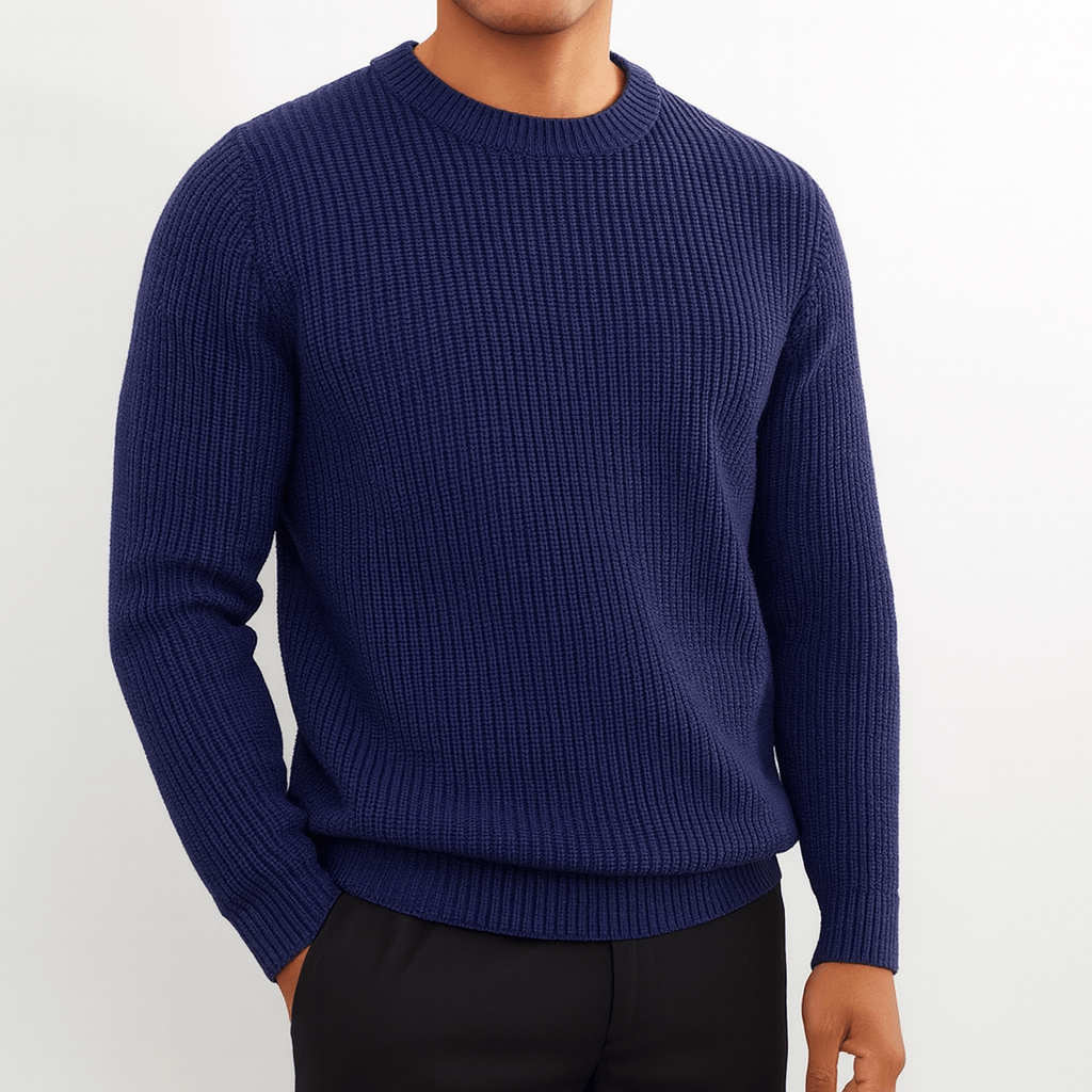 VogeLuxe | Men’s Striped Cashmere Sweater 2