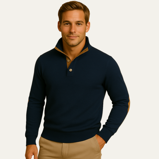 VogeLuxe | Men’s Stylish Polo Pullover 0