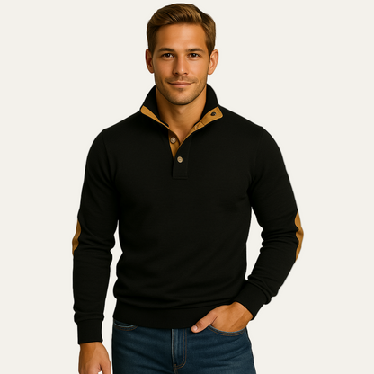 VogeLuxe | Men’s Stylish Polo Pullover 3