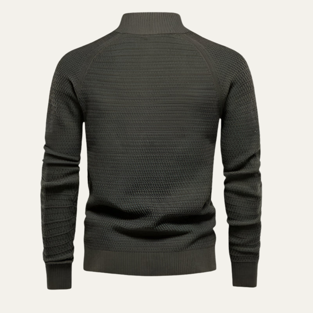 VogeLuxe | Men’s Stylish Textured Knit Cardigan 5