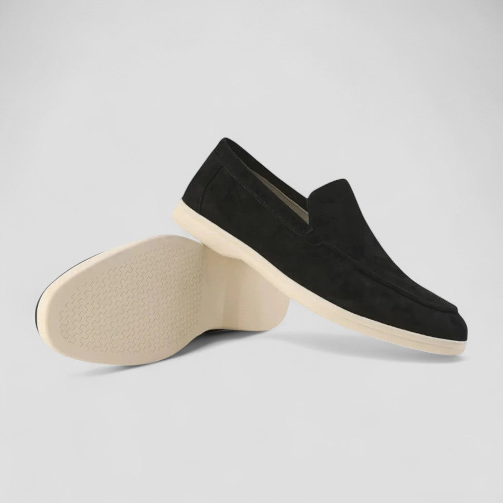 VogeLuxe | Men’s Suede Casual Slip-On Loafers 0