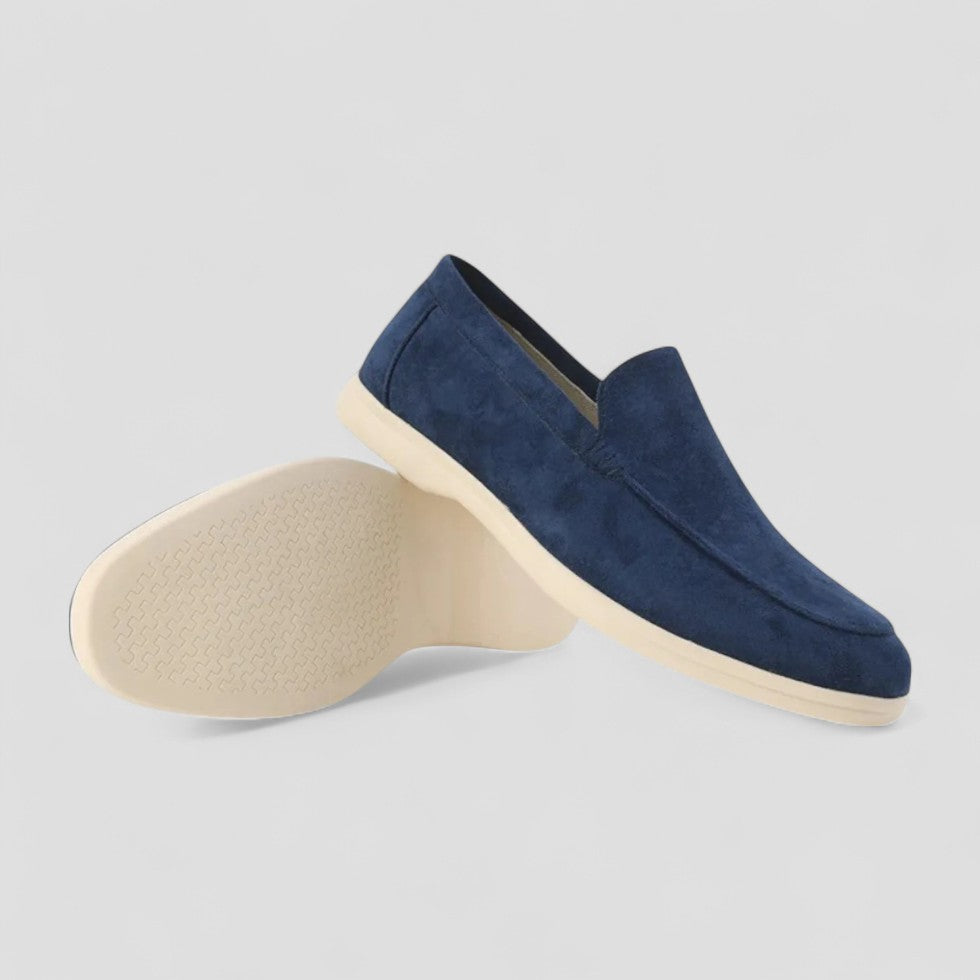 VogeLuxe | Men’s Suede Casual Slip-On Loafers 1