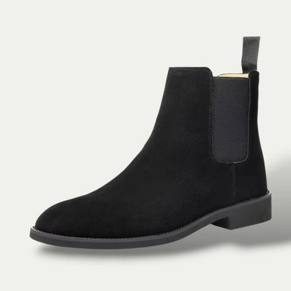 VogeLuxe | Men’s Suede Chelsea Leather Boots 0