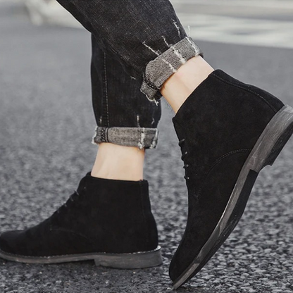 VogeLuxe | Men’s Suede Chukka Boots 1