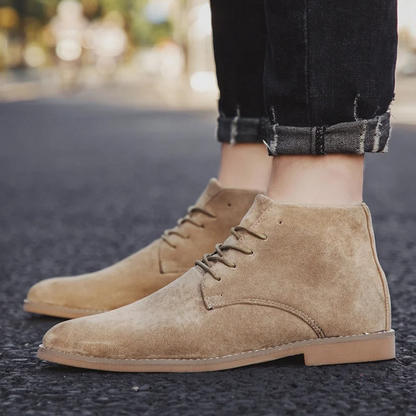 VogeLuxe | Men’s Suede Chukka Boots 2