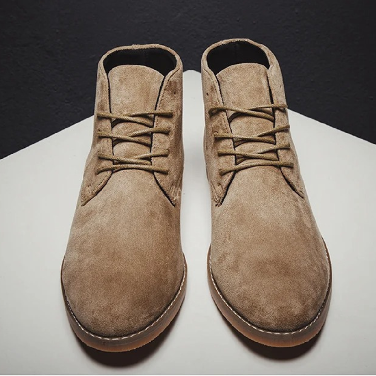 VogeLuxe | Men’s Suede Chukka Boots 8