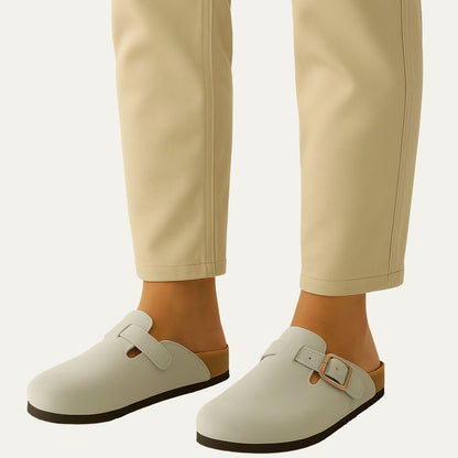 VogeLuxe | Men’s Suede Clog with Adjustable Strap 3