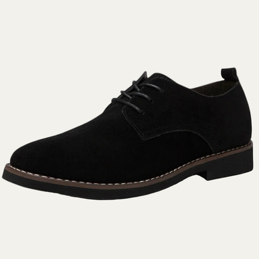 VogeLuxe | Men’s Suede Derby Shoe with Lace-Up Closure 0
