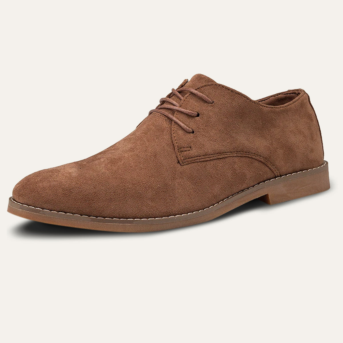 VogeLuxe | Men’s Suede Derby Shoe with Lace-Up Design 0