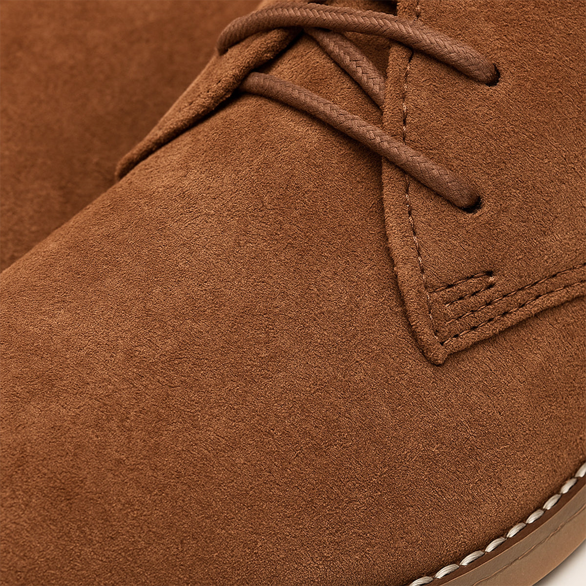 VogeLuxe | Men’s Suede Derby Shoe with Lace-Up Design 8