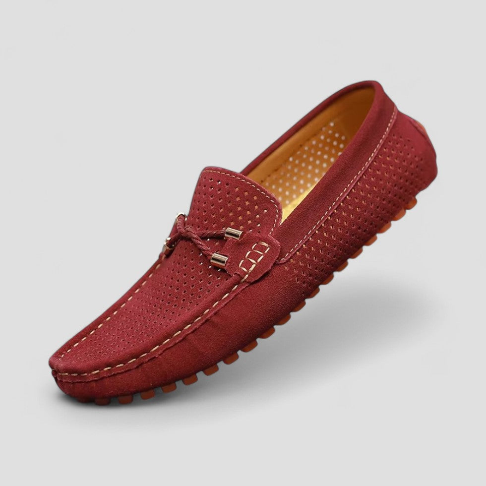 VogeLuxe | Men’s Suede Driving Moccasins 4