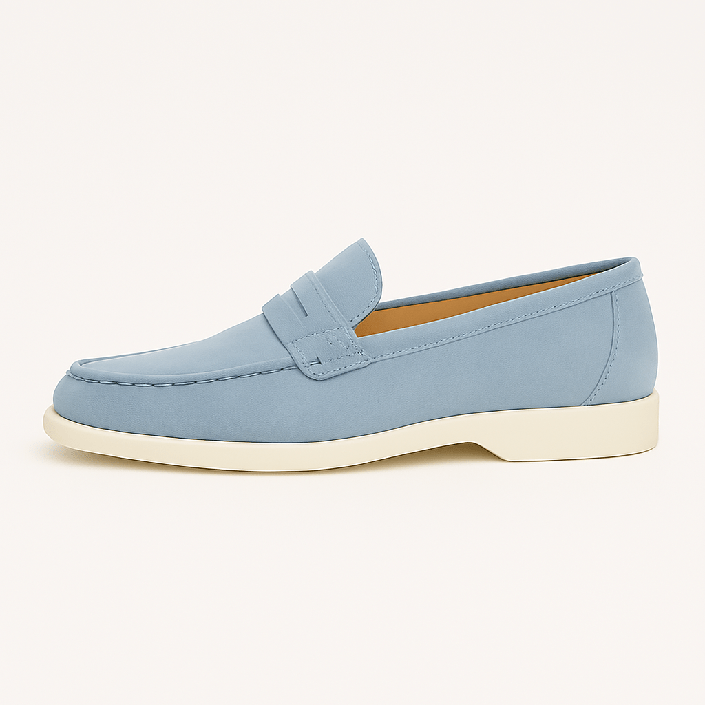 VogeLuxe | Men’s Suede Flat Loafers 1