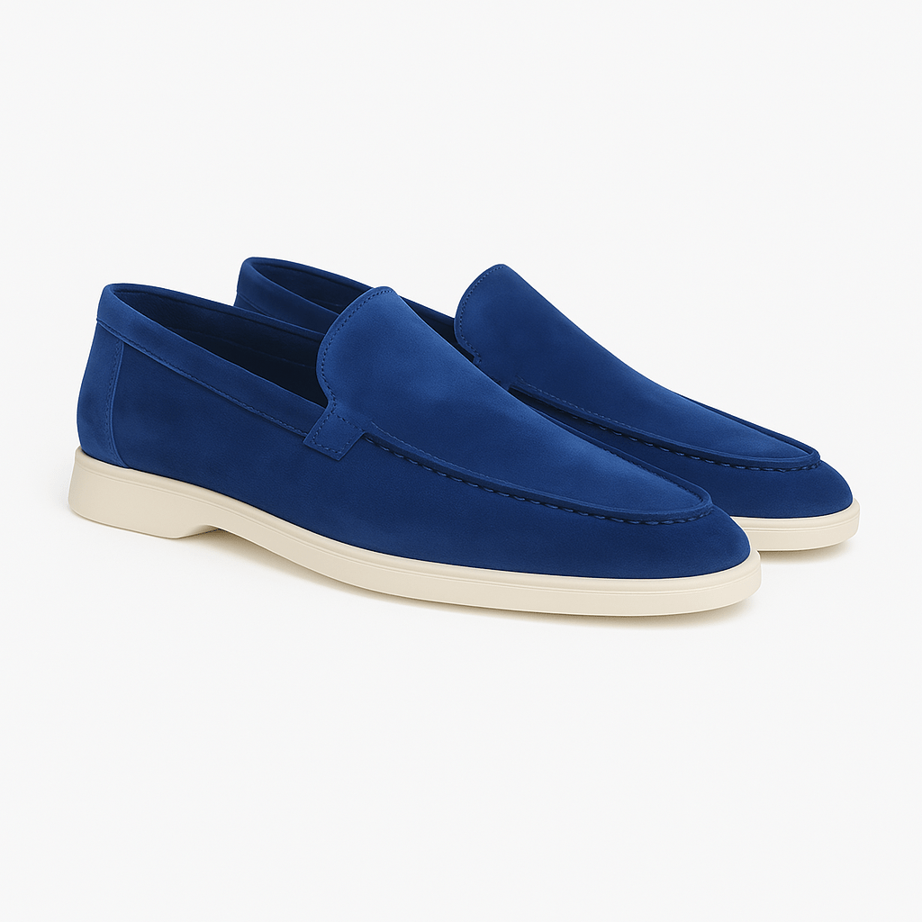 VogeLuxe | Men’s Suede Flat Loafers 10