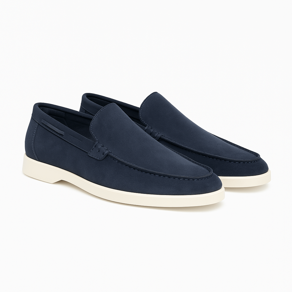 VogeLuxe | Men’s Suede Flat Loafers 5