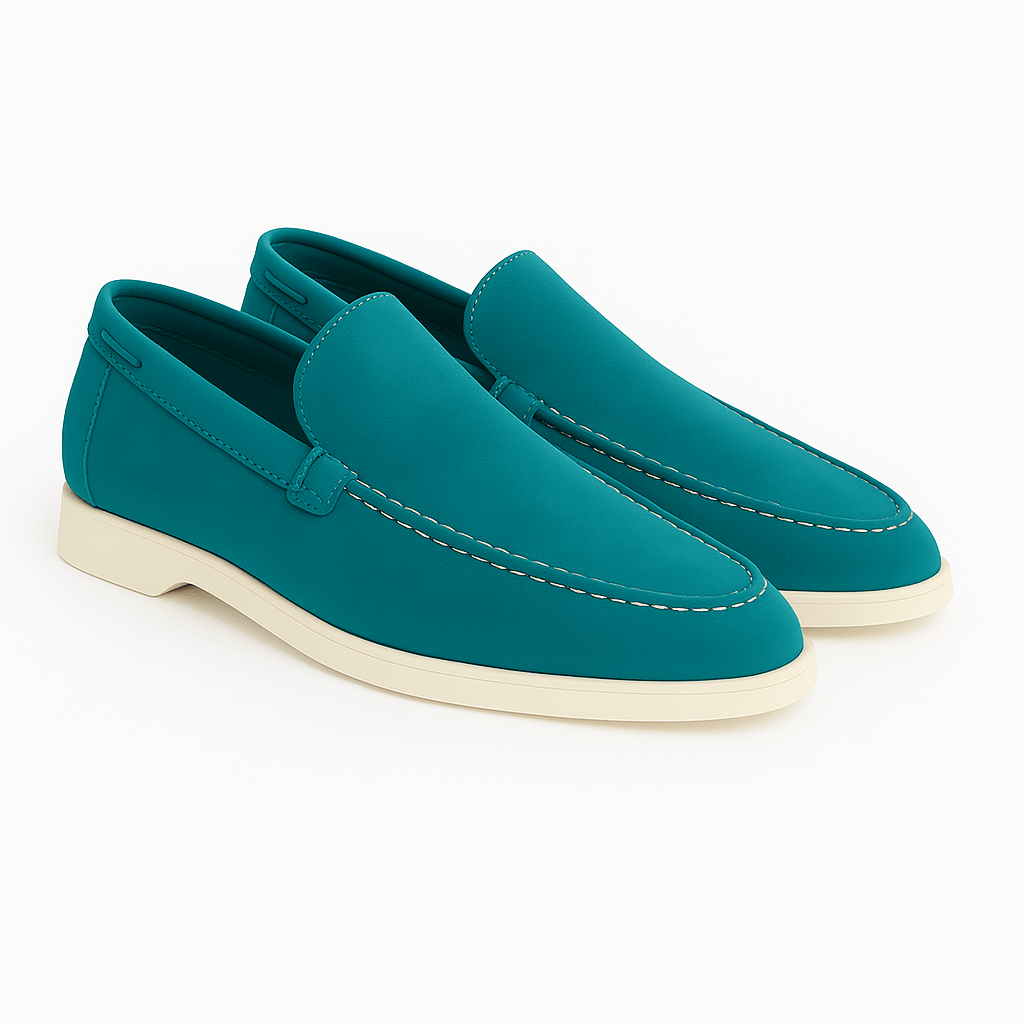 VogeLuxe | Men’s Suede Flat Loafers 8