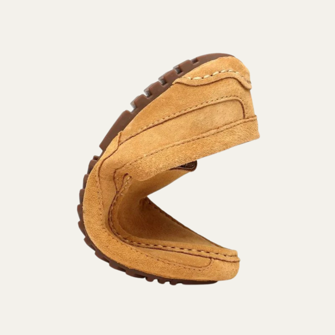 VogeLuxe | Men’s Suede Hand-Stitched Moccasins 2