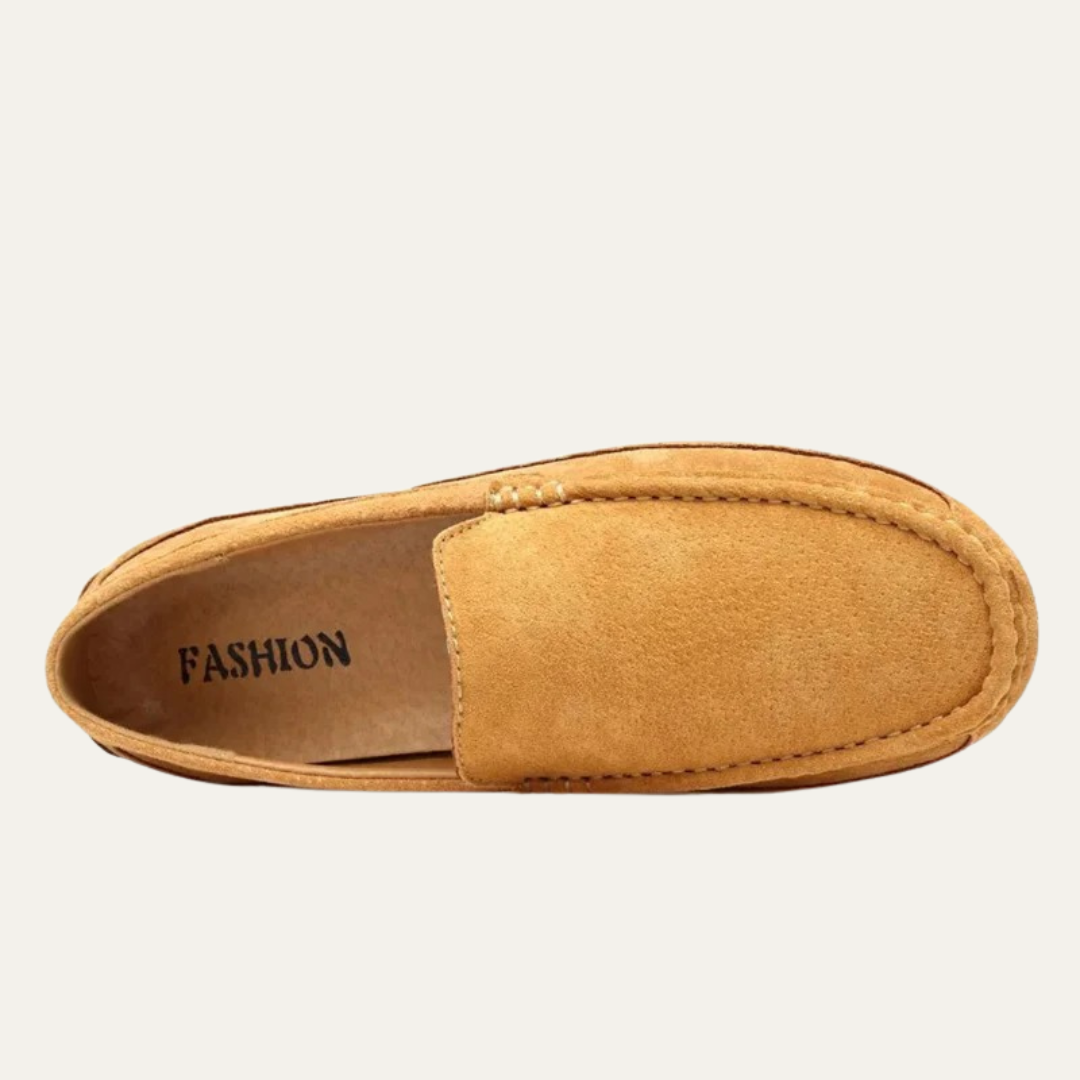 VogeLuxe | Men’s Suede Hand-Stitched Moccasins 4