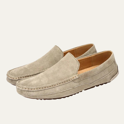 VogeLuxe | Men’s Suede Hand-Stitched Moccasins 9