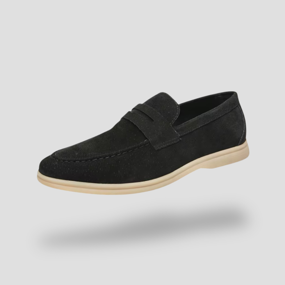 VogeLuxe | Men's Suede Loafers Slip-On Casual Shoes with Soft Comfort 3