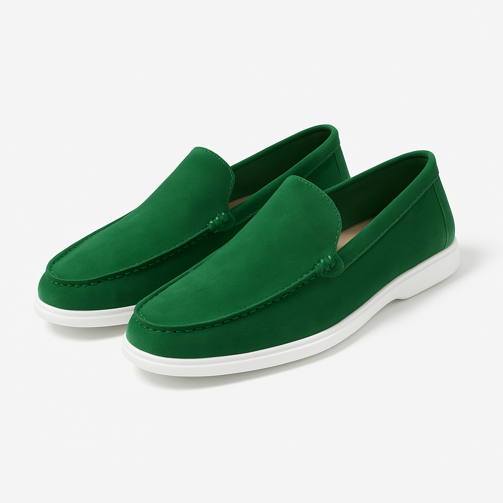VogeLuxe | Men’s Suede Slip-On Sneaker Loafers 11