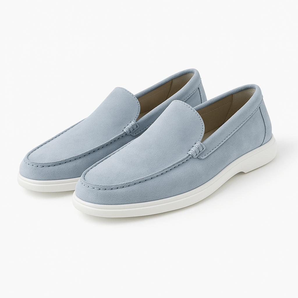 VogeLuxe | Men’s Suede Slip-On Sneaker Loafers 12