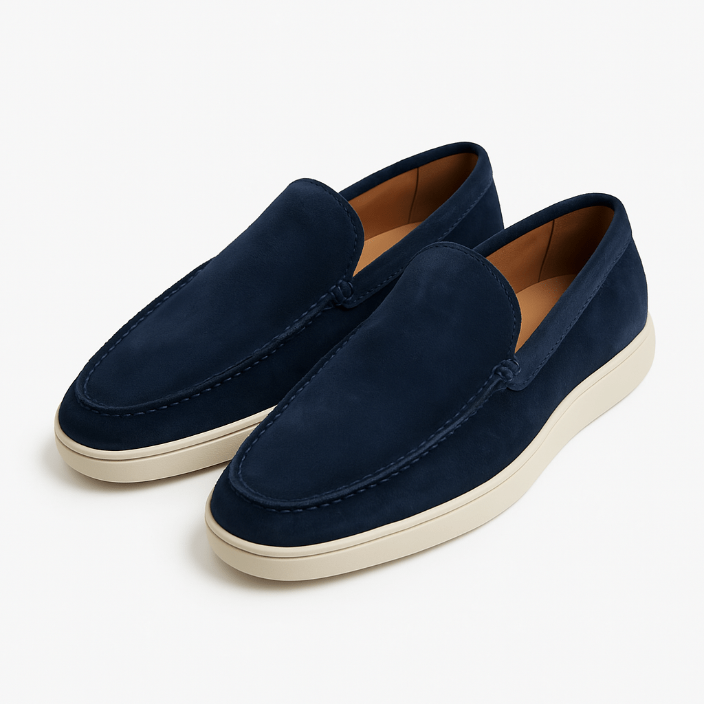 VogeLuxe | Men’s Suede Slip-On Sneaker Loafers 13